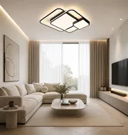 Потолочная LED-люстра Simple Forms 8871-500 BK 140W 