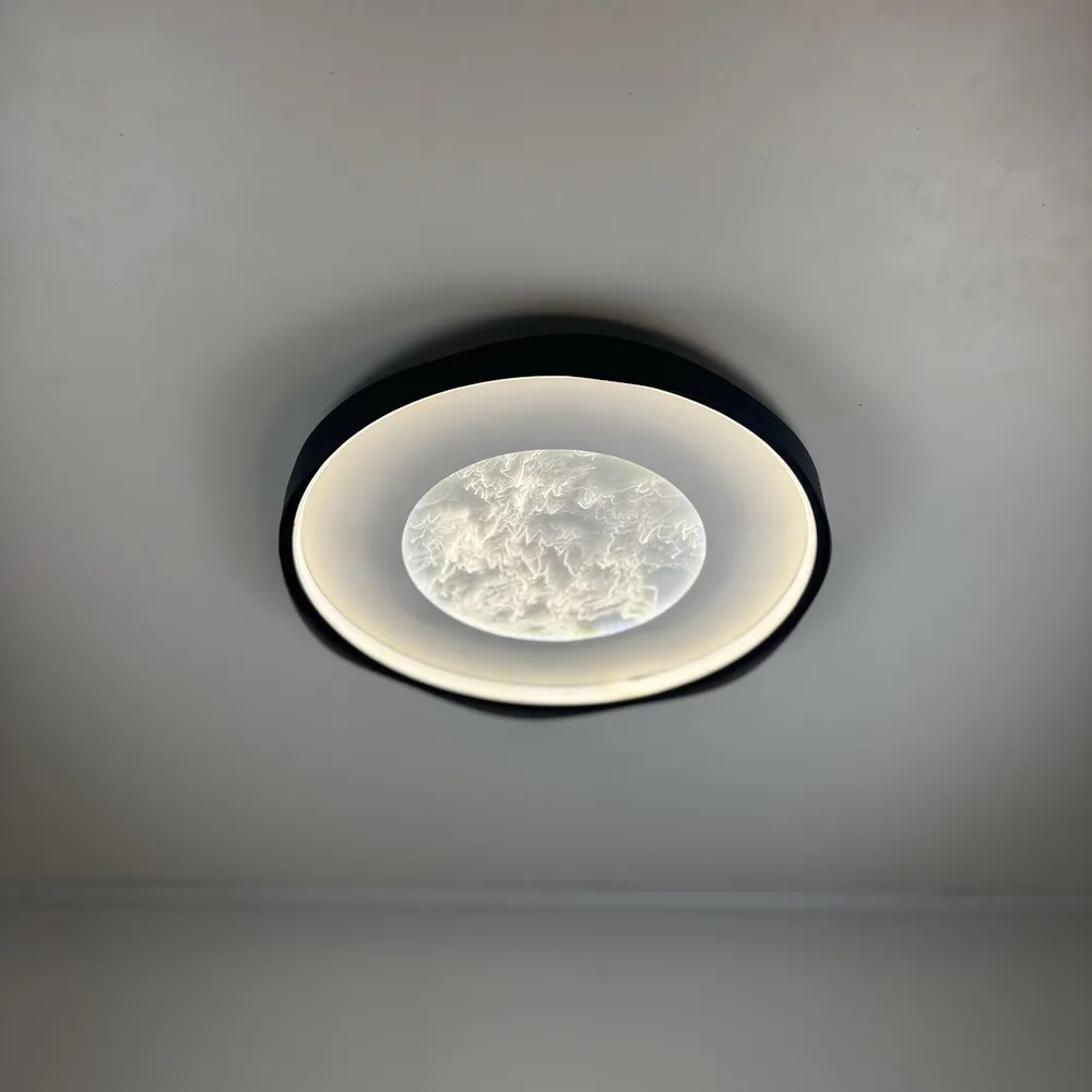 Ceiling LED Light Marble A3092-500 BK+WH 100W 