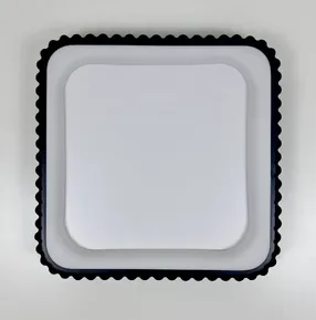 Стельовий світлодіодний світильник Ruffles 8985-500S BK 80W
