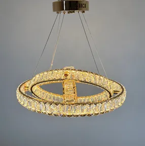 Підвісна кришталева люстра Earl Bright D8897-500-3 FGD 150W