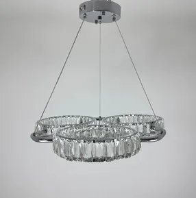 Підвісна кришталева люстра Earl Bright D8888-600-3 CH 150W