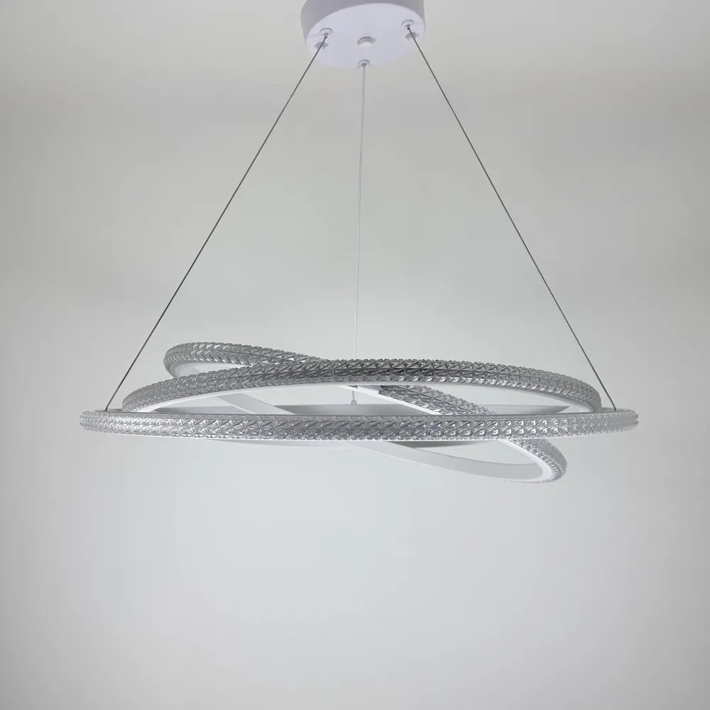 Підвісна світлодіодна люстра Horizon D8703-600-3 WH  - фото 9