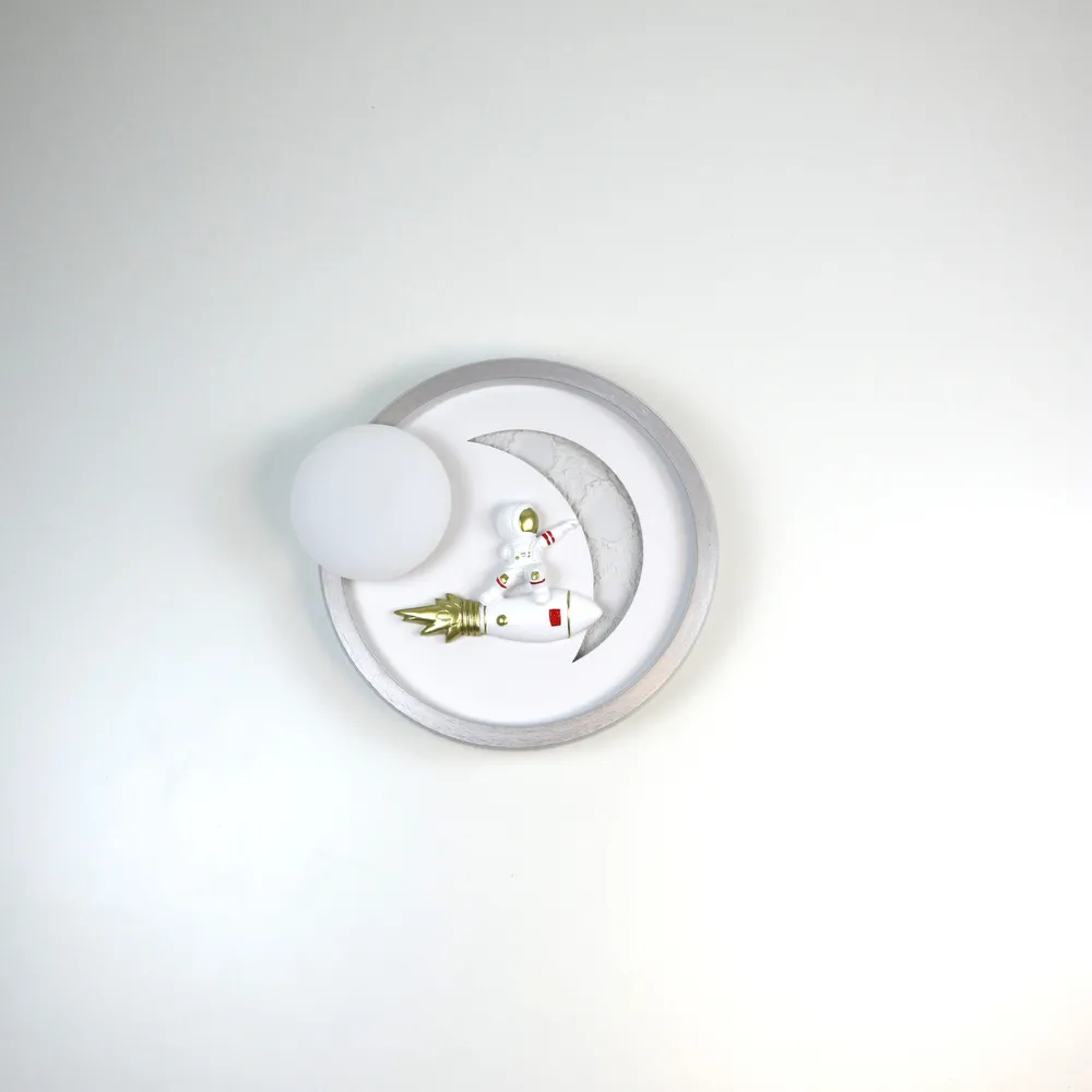 Стельовий світлодіодний світильник Cosmo 7982-300 WT+GD 36W  - фото 4