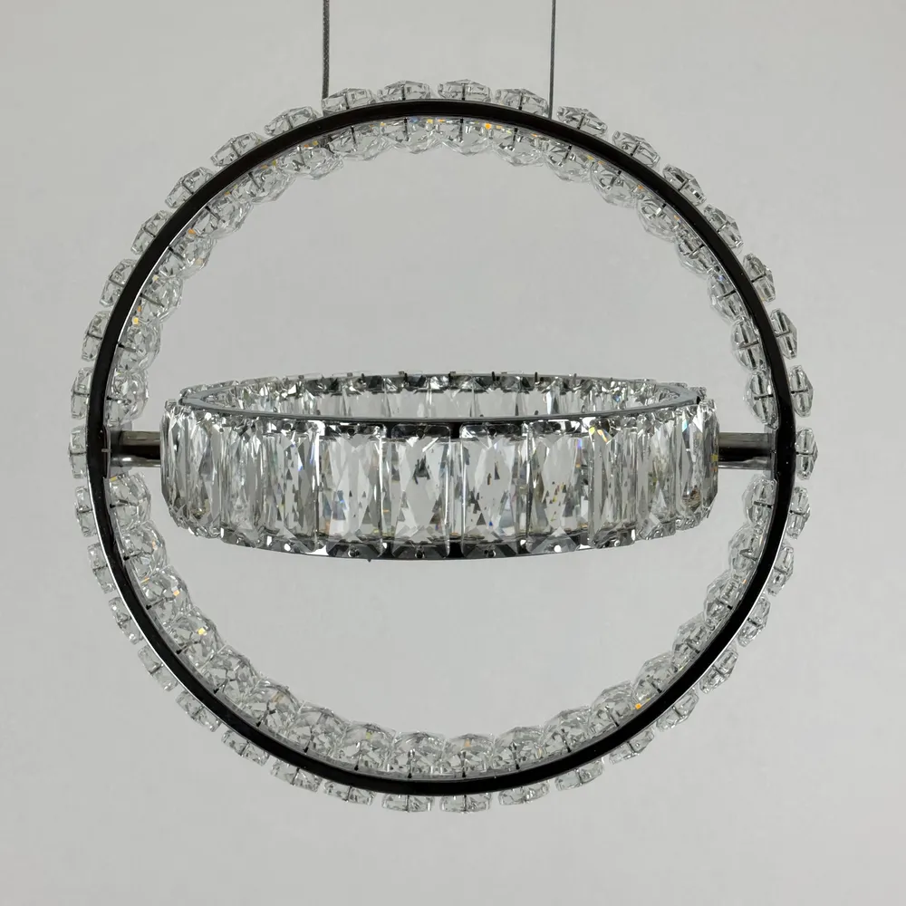 Pendant Crystal Chandelier Earl Bright D8886/300-2A CH 106W  - фото 6