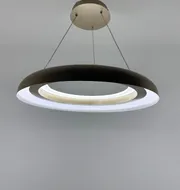Підвісна дизайнерська LED-люстра NORA 9013-560 GD  - фото 9