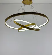 Люстра підвісна Modern Ring's 3213-60-40-20C GD B 110W  - фото 6