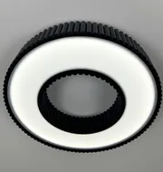 Стельовий світлодіодний світильник Corruga 9017-500 BK 120W  - фото 7
