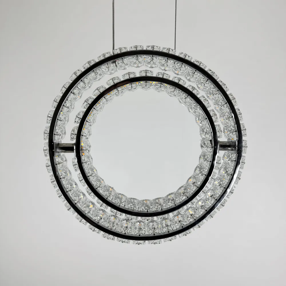Pendant Crystal Chandelier Earl Bright D8886/300-2A CH 106W  - фото 9