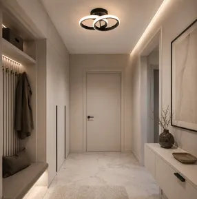 Ceiling Chandeliers “Mini” B373-240C BK 100W