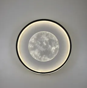 Стельовий світлодіодний світильник Marble A3091-500C BK+WH 140W
