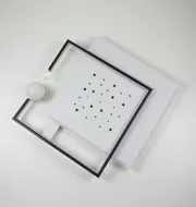 Стельова LED-люстра Starfall A3021-500S BK+WH 120W  - фото 10
