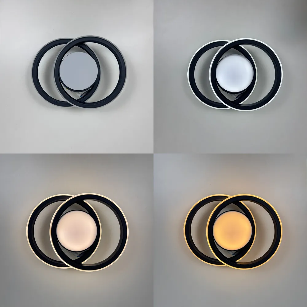 Стельова LED-люстра Simple Forms 8820-240C BK 100W  - фото 5