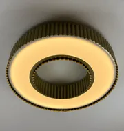 Стельовий світлодіодний світильник Corruga 9017-500 GD 120W  - фото 8
