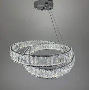 Підвісна кришталева люстра Earl Bright D8873-600 CH 188W