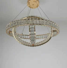 Підвісна кришталева люстра Earl Bright D8897-500-3 FGD 150W