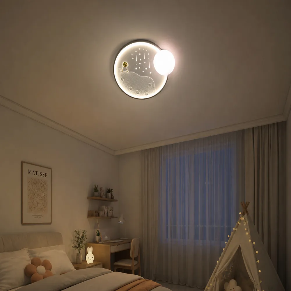 LED Ceiling Light Cosmo 7663-500 WT+GY 160W 