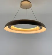 Підвісна дизайнерська LED-люстра NORA 9013-560 GD  - фото 11