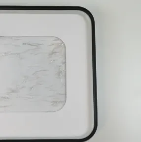 Стельовий світлодіодний світильник Marble A3091-500S BK+WH 120W