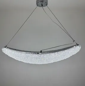 Підвісна кришталева люстра Martha P5008-L800 CH 80W