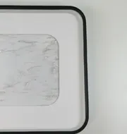 Потолочный светодиодный светильник Marble A3091-500S BK+WH 120W  - фото 8