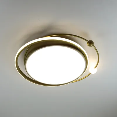 Потолочный светодиодный светильник Simple Forms 8828-500C GD 140W