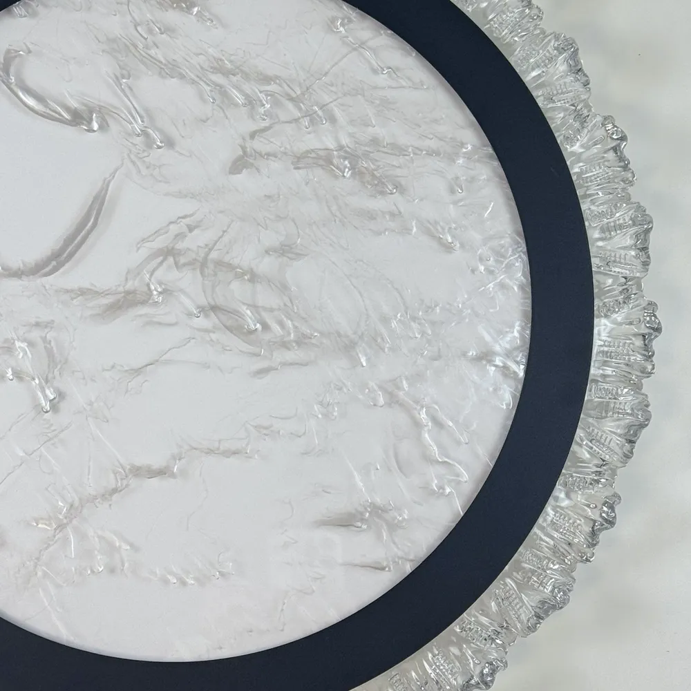 Стельовий світлодіодний світильник Marble A3085-1-500 BK+WH 100W  - фото 10