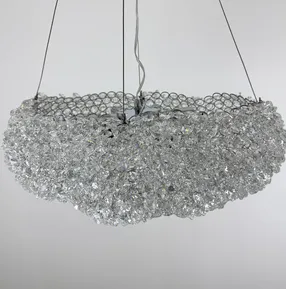 Підвісна кришталева люстра Martha P5009-D500 CH