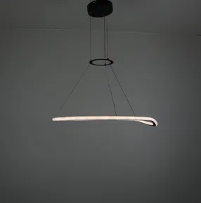 Підвісна LED-люстра Contour D166-600 BK 110W