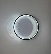 Стельова LED-люстра Starfall A12-6/2-500C BK+WH 130W  - фото 6