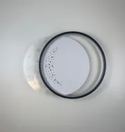 Стельова LED-люстра Starfall A12-6/2-500C BK+WH 130W  - фото 4