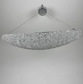 Підвісна кришталева люстра Martha P5008-L800 CH 80W