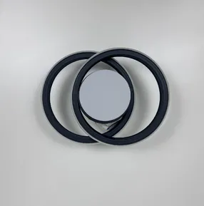 Стельова LED-люстра Simple Forms 8820-240C BK 100W