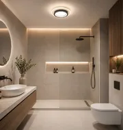 Ceiling Chandeliers “Mini” B371-240C BK+WH 72W 