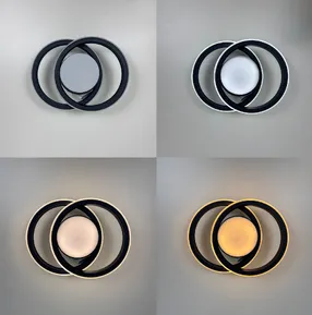 Стельова LED-люстра Simple Forms 8820-240C BK 100W
