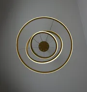Люстра підвісна Modern Ring's 3213-60-40-20C GD A 96W  - фото 8