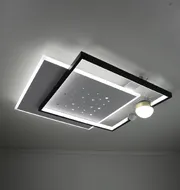Стельова LED-люстра Starfall A3021-500S BK+WH 120W  - фото 5