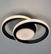 Стельова LED-люстра Simple Forms 8820-240C BK 100W  - фото 4
