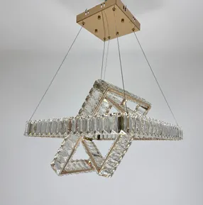 Підвісна кришталева люстра Earl Bright D8892-450-3 FGD 250W