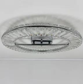 Стельова кришталева люстра Viscount D8806X-500 CH 94W