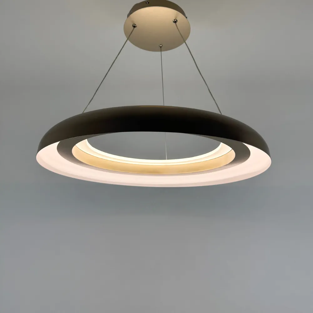 Підвісна дизайнерська LED-люстра NORA 9013-560 GD  - фото 10