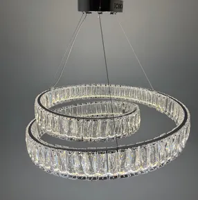 Підвісна кришталева люстра Earl Bright D8873-600 CH 188W