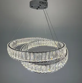 Підвісна кришталева люстра Earl Bright D8873-600 CH 188W