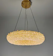 Підвісна кришталева люстра Martha P5005-D400 GD 80W 