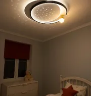 Стельова LED-люстра Starfall A3021-500C BK+WH 120W 