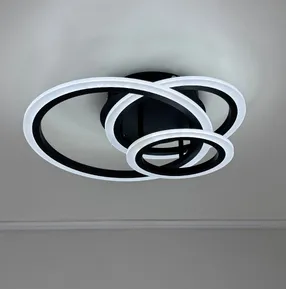 Стельова LED-люстра MOODY A3012-500 BK