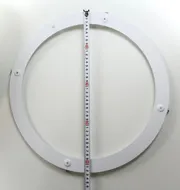 Стельовий світлодіодний світильник Corruga 9017-500 BK 120W  - фото 9