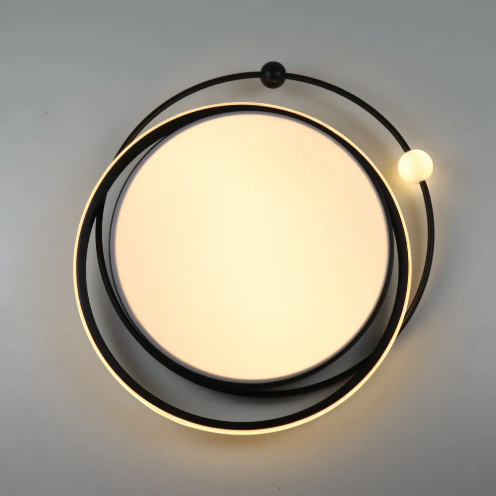 Стельовий світлодіодний світильник Simple Forms 8828-500C BK 140W  - фото 4