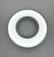 Стельовий світлодіодний світильник Corruga 9017-500 WH 120W  - фото 10