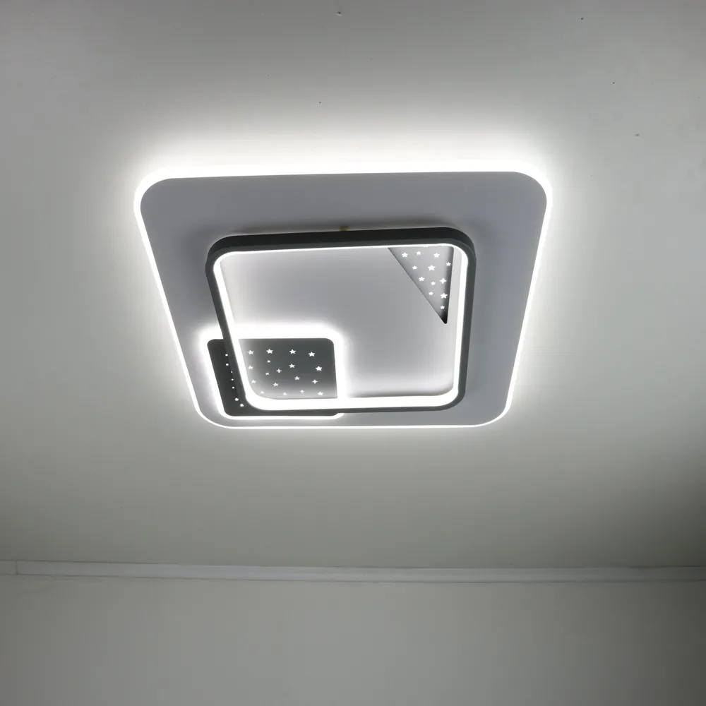 Стельовий світлодіодний світильник BESMA Cosmo A3068-500S GY+WH 120W  - фото 8