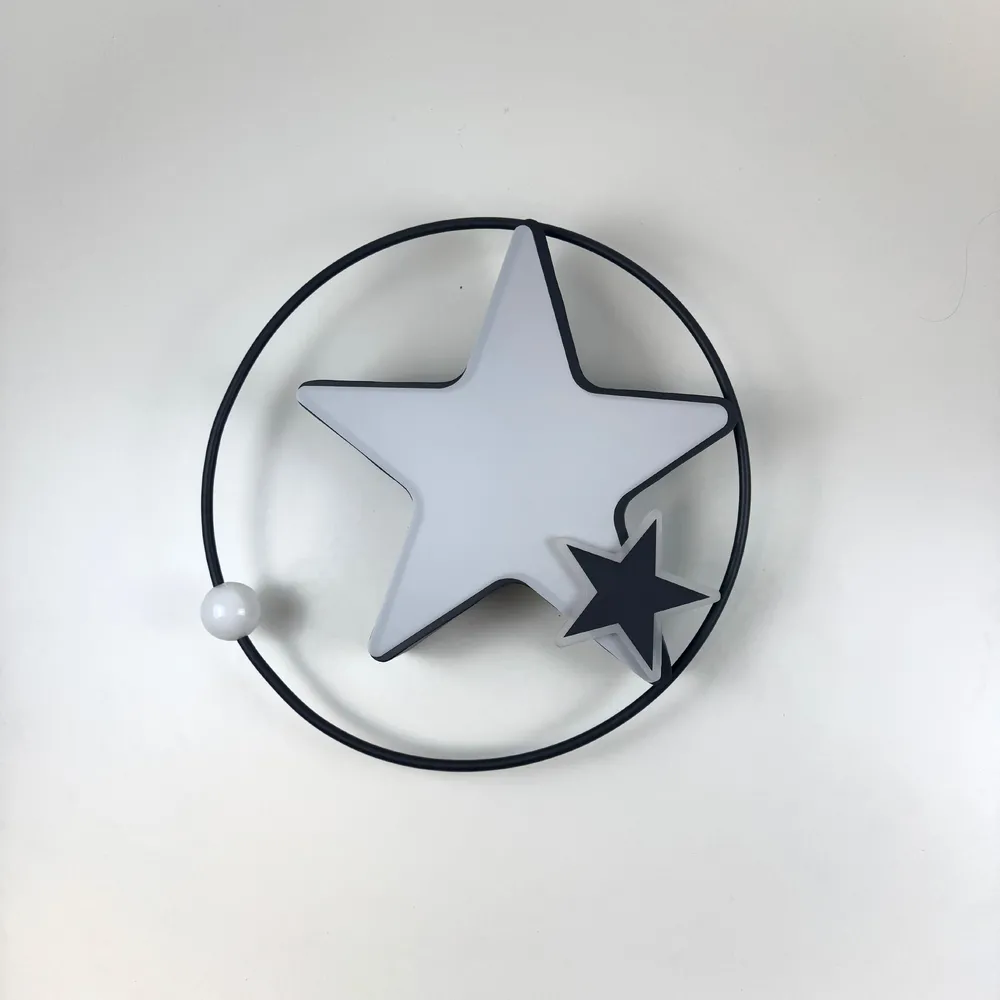Стельовий світлодіодний світильник Cosmo A27-500 BK 100W  - фото 5